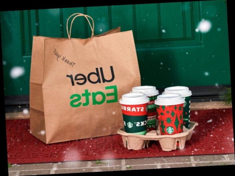 Can you use a Starbucks gift card on Uber eats?
