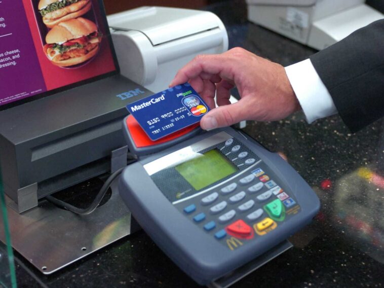 Can you use a debit card at McDonalds drive thru?