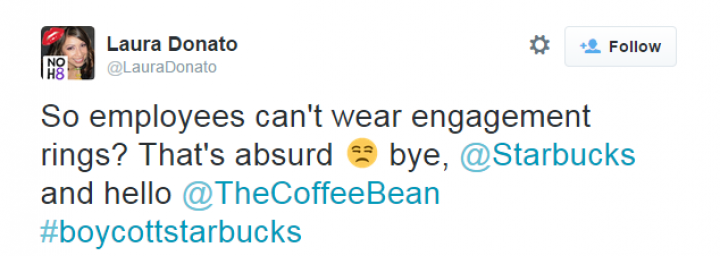 Can you wear nose rings at Starbucks?