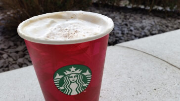 Did Starbucks discontinue eggnog?