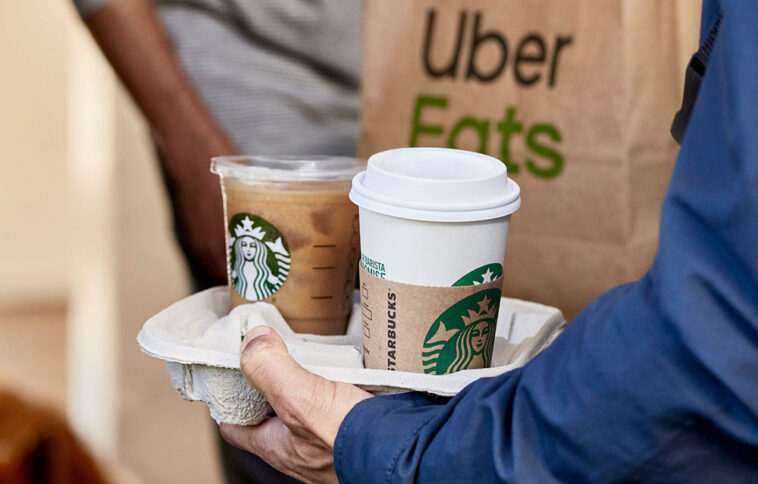Do people Uber Eats Starbucks?