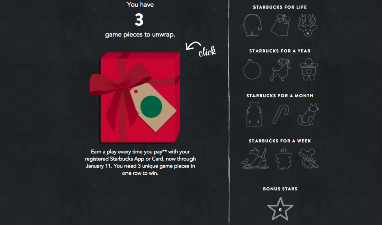 Do people ever win Starbucks games?
