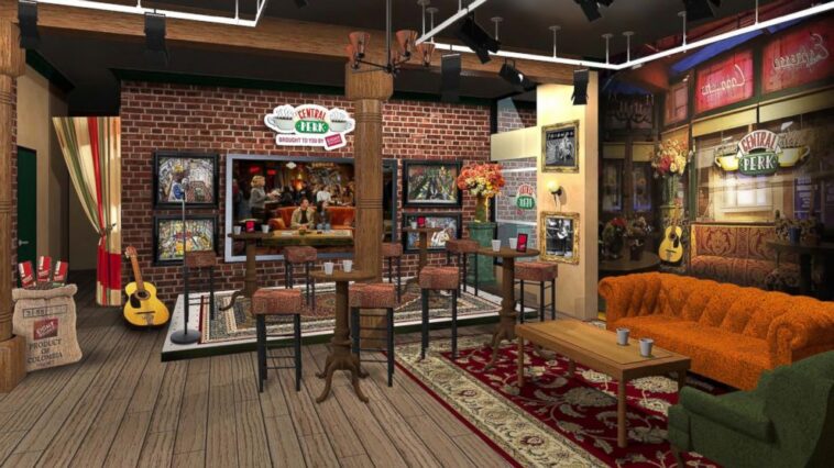 Do the friends live above Central Perk?