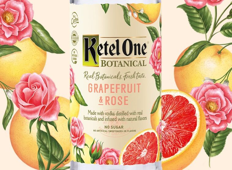 Does Ketel One botanicals have less alcohol than regular?