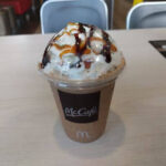 Does McDonald's chocolate frappé have caffeine?
