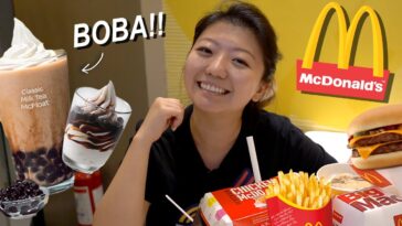 Does Mcdonalds have boba?