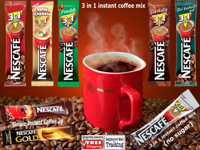 Does Nescafe 3 in 1 have sugar?