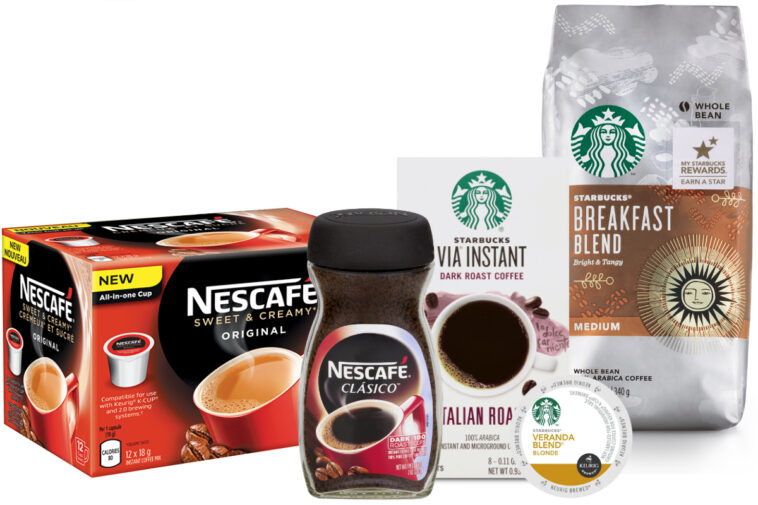 Does Nestle own Starbucks?