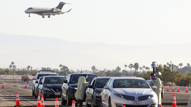 Does Palm Springs airport have Covid testing?