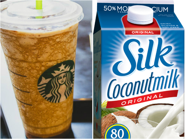 Does Starbucks caramel have dairy?