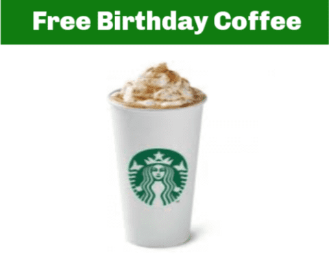 Does Starbucks give free drinks on birthday?