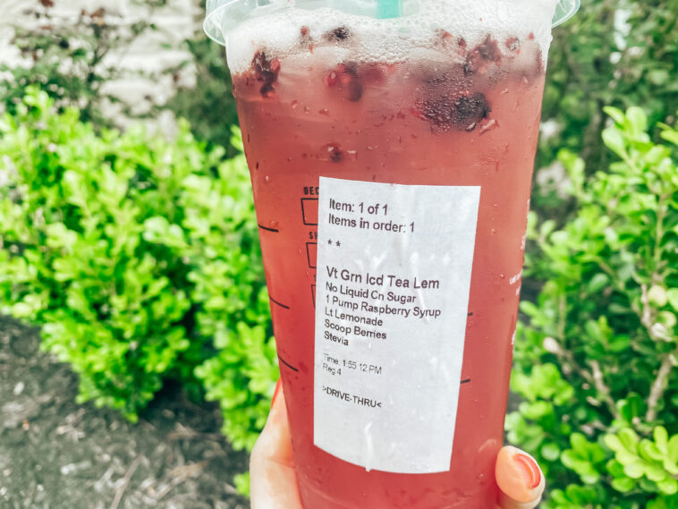 Does Starbucks have a raspberry lemonade?