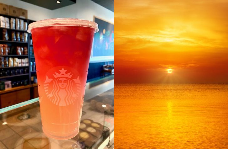 Does Starbucks have a sunset drink?