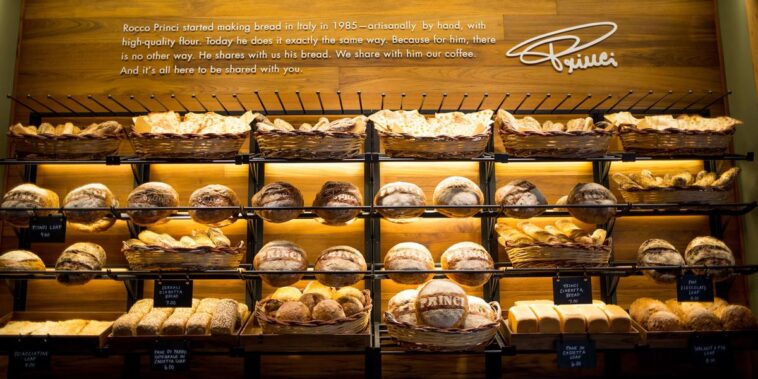 Does Starbucks have its own bakery?