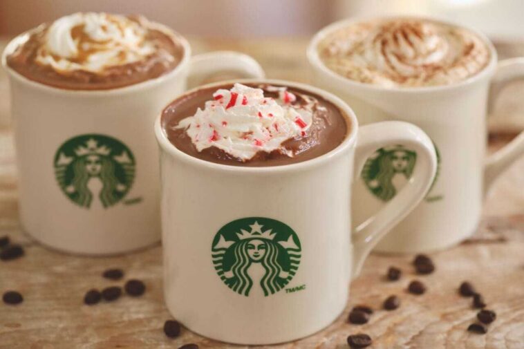 Does Starbucks hot chocolate have dairy?