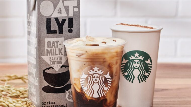 Does Starbucks make drinks with oat milk?