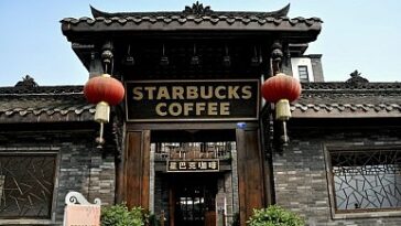 Does Starbucks operate in China?