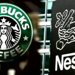 Does Starbucks partner with Nestle?