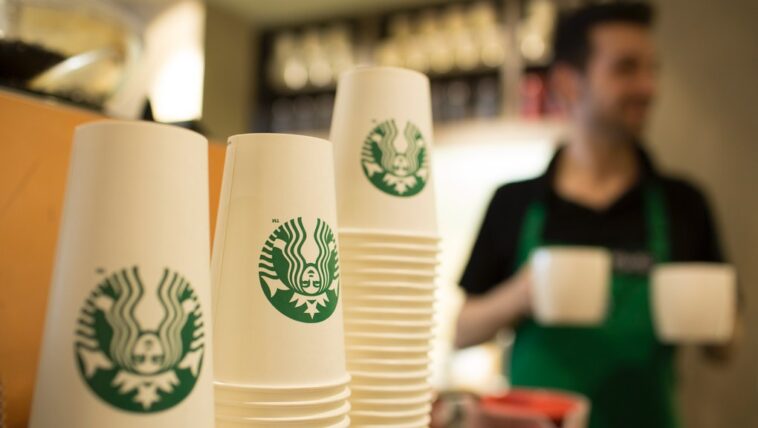 Does Starbucks partner with other companies?