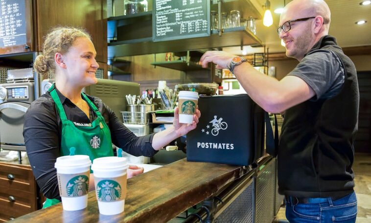 Does Starbucks provide an experience or a service?