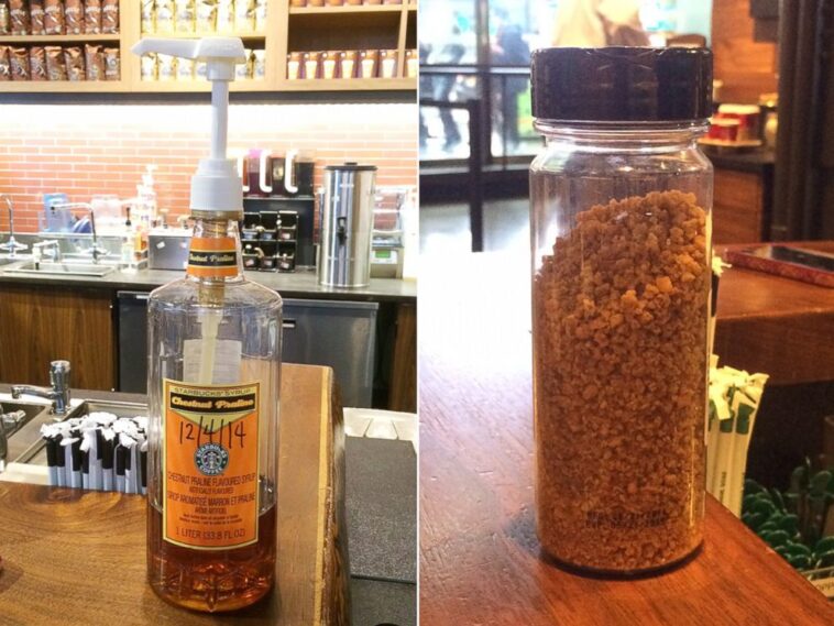 Does Starbucks sell their chestnut praline syrup?
