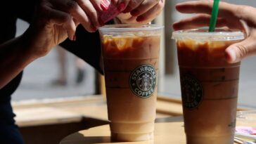 Does Starbucks sell their ice?