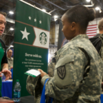 Does Starbucks support the military?