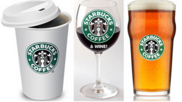 Does Starbucks use alcohol?