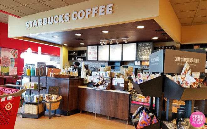 Does Target have a deal with Starbucks?