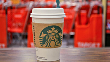 Does Target have a partnership with Starbucks?