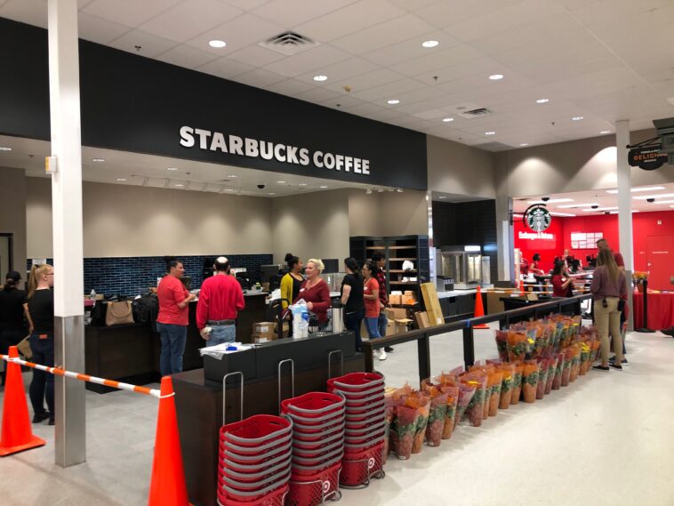 Does Target own Starbucks?