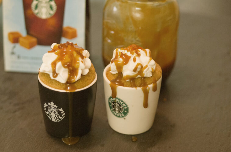 Does caramel ribbon crunch have caramel syrup?