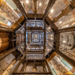 Does the cask centerpiece stand a magnificent 56 feet tall?