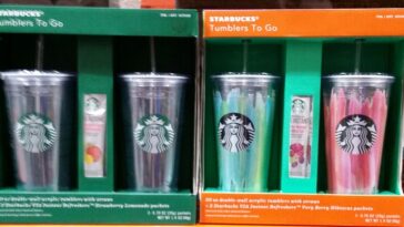 How big is a Starbucks tumbler?