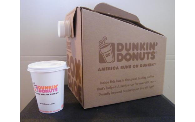 How big is a box of joe from Dunkin Donuts? - Foodly
