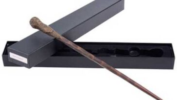How did Ron's wand break?