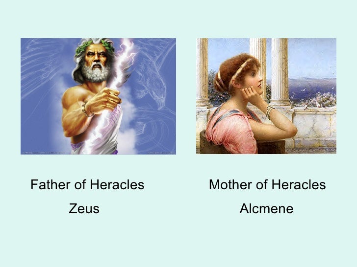 How did Zeus meet Alcmene?