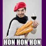 How do French people say J?