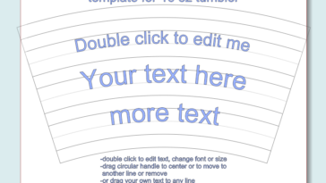 How do I create a tumbler template?