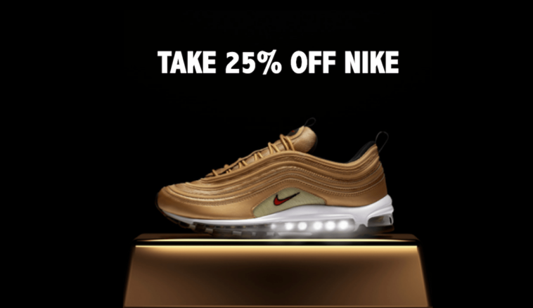 How do I get 25% off Nike?