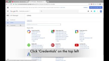 How do I get Google Translate API key?