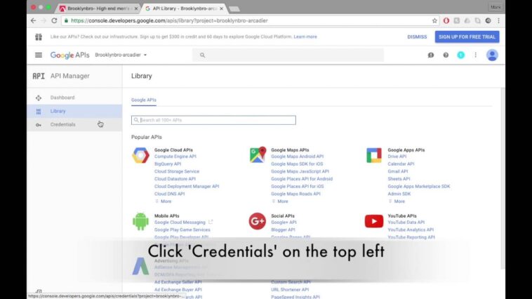 How do I get Google Translate API key?