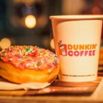 How do I get a free coffee from Dunkin Donuts?