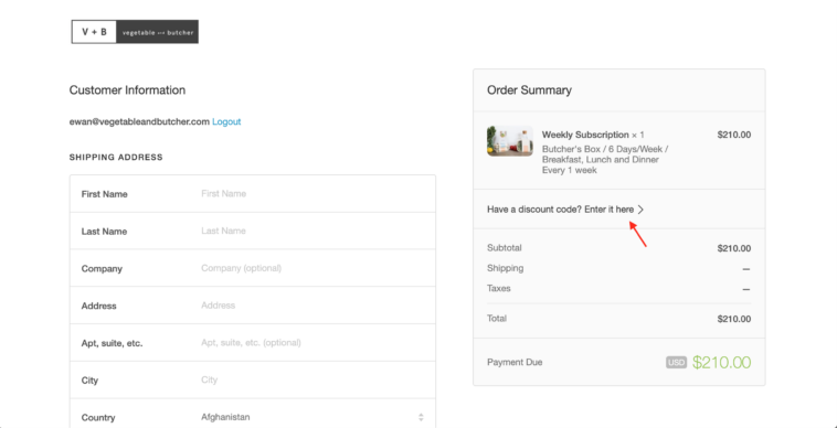 How do I get an offer code?