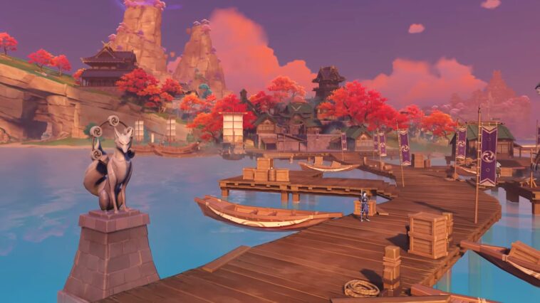 How do I get to Inazuma Genshin impact?