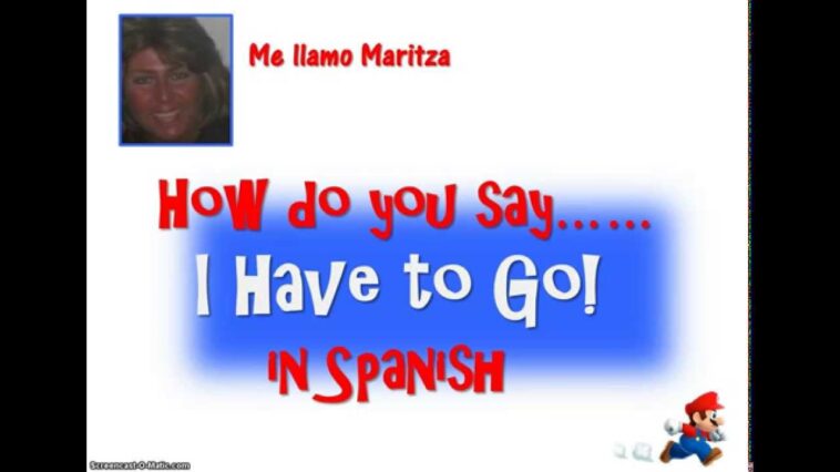 How do I go from English to Spanish?