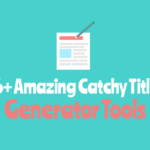 How do I make a catchy name?