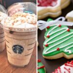 How do I order a Christmas cookie frappuccino?