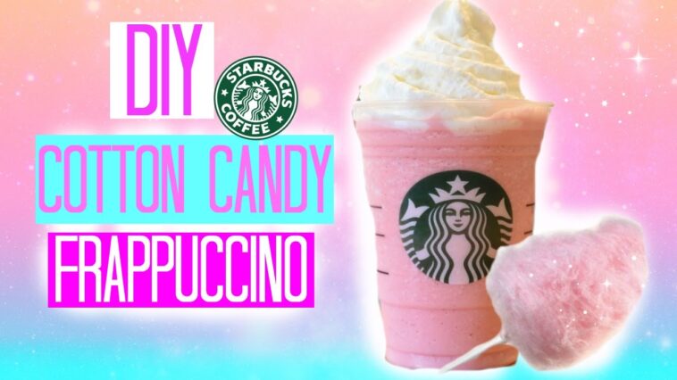 How do I order a cotton candy Frappuccino?