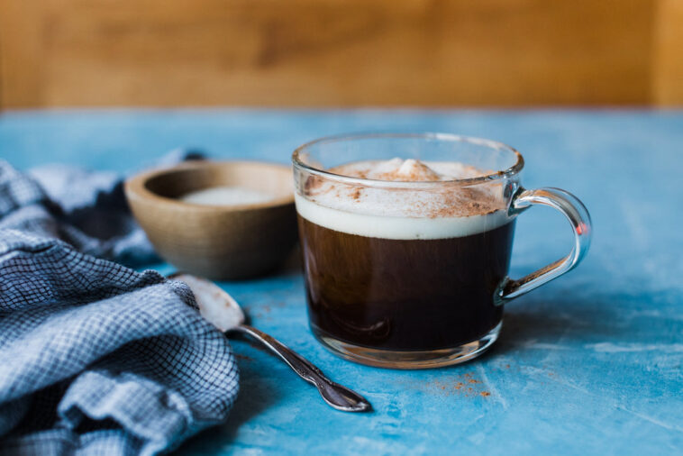 How do I order a dirty chai tea latte?